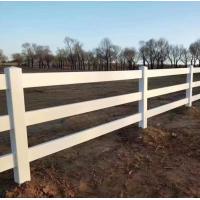China White Color Vinyl Welded Wire Mesh Fence For Paddock Horse Ranch on sale
