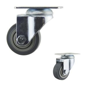 China 3 Inch 75mm Medium Duty Casters For Trolley Machines supplier