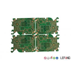 China Green Automotive FM Radio RF Circuit Board , 6 Layers Perforated PCB Board  supplier