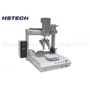 China Big Storage Space Belt Automatic Soldering Robot Motion Control Double Head supplier