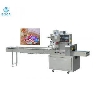 China Rotary Energy Candy Bar Wrapping Machine Paper Plastic PE Material Optional supplier
