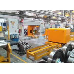 Double Cylinder Railway Wheel Press 700mm Piston Stroke