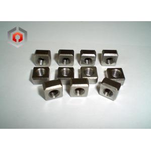 China 19.25 G/Cc Density Tungsten Parts , Pure Tungsten Material Nuts & Screws supplier