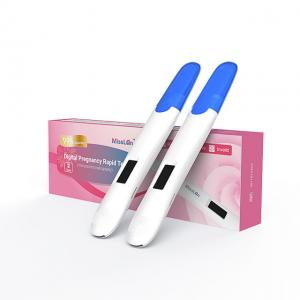 China 510k MDSAP Digital Pregnancy HCG Test Midstream With Quick Result supplier