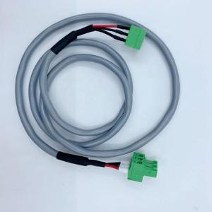 China Bloco de terminais Pluggable do PWB do passo industrial verde do chicote de fios 5.08mm do fio do bloco de terminais supplier
