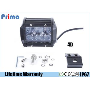 China 6000K 4 C.C 9V - 32V de lumière de CREE de WIith Fisheye 4D 18W de guide optique de voiture de pouce LED  supplier