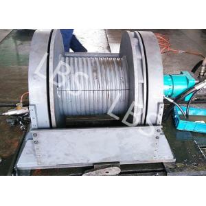 Light Weight Hydraulic Mooring Winch Compact Structure Small Volume