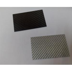 China Carbon Fiber Reinforced Polymer 100% Real Carbon Fiber Business Card supplier