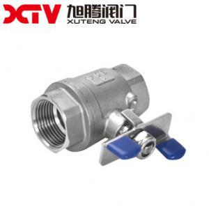 China GB Standard Industrial Threaded Full Bore Ball Valve SS304 1PC/2PC/3PC Reduce Bore supplier