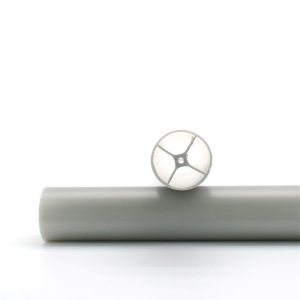 China Extruded Abs Edging Strip Recyclable PVC Profile Strip  Customized Plastic supplier