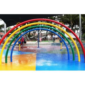China OEM Children Water Play Equipment Rainbow Arches Set For Sale supplier