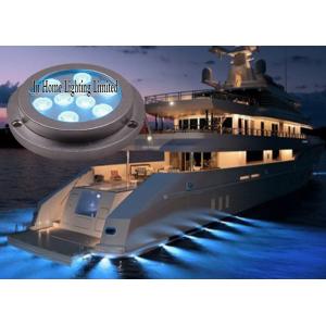China 27 W Blue Underwater Boat Lights / Remote Control Marine Spotlight supplier