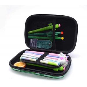 Pu Leather PVC EVA Pencil Case 1800D Polyeste Hard Case Pencil Pouch