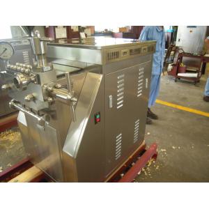 China High Pressure Milk Homogenizer Machine Manual / Hydraulic Operating supplier