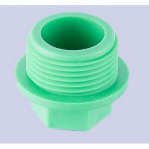 China PPR Plastic Fitting Male Threaded Pipe Plug supplier