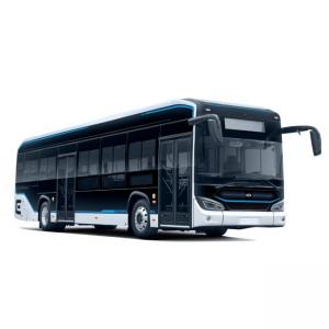 China Left Hand Drive Pure Electric Bus 12m Low Floor New Energy Bus 46 Passenger seats. supplier