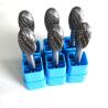 80mm Round Solid Shape Carbide Burr Set com padrão Bidentate de tecnologia avançada