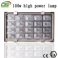 China 100w Gas Station Led Canopy Light , 10000 Lux Led Industrial Lighting Fixture on sale