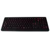 China 103 keys explosion proof Industrial marine keyboard with red backlight wholesale