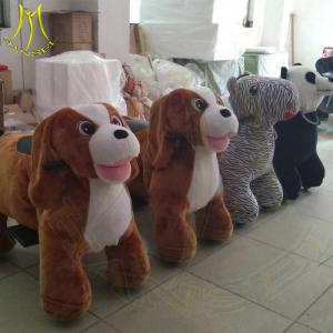 China Hansel wholesale game machine kids plush toys stuffed animal ride supplier