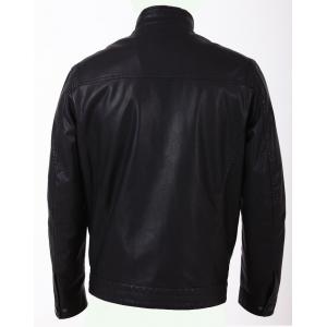 China Cute and Fashionable, 100% Viscose Mens Lightweight Leather Jackets for Mature Man supplier