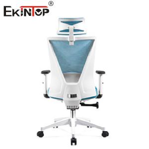 Functional Swivel Office Chair White Computer Chair Furniture