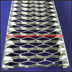 China 4m length perforated metal safety grating supplier