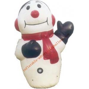 China 7m Hot-selling Giant Inflatable Human Snow For Christmas Promotion supplier