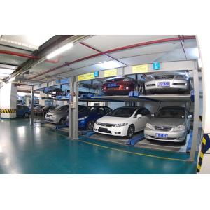 2 Levels Steel Structure Automated Puzzle Car Parking System Underground Parking Lot