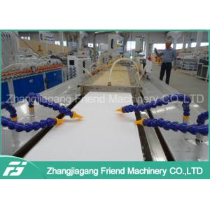 China Customized Voltage PVC Ceiling Panel Extrusion Line Low Power Consumption supplier
