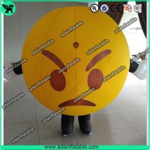 China Advertising Inflatable Ball Costume Walking Cartoon Moving Mascot For Event Customized supplier