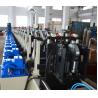 China Customized Cold Beam Rack Steel Roll Forming Machine With Fly Saw Cutting wholesale