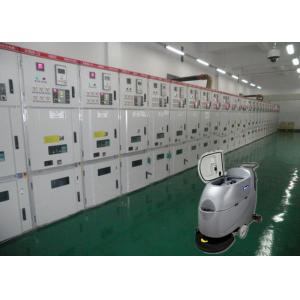 Compact Floor Scrubber Dryer Machine Pushing Behind For Electric Company