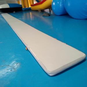 China Tumble Track Inflatable Air Mat For Gymnastics With Drop Stich Fabric supplier