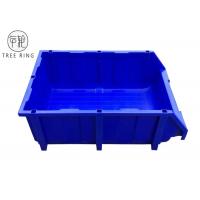 China Blue / Red Stacking Plastic Bin Boxes  For Secure Storage Of Parts 600 * 400 * 230mm on sale