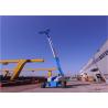 Industrial Grade Telescoping Boom Lift , Crawler Boom Lift Easy Maintain Safe