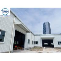 China 1680sqm Structural Steel H Beam Color Steel Sheet Light Steel Building Structures on sale