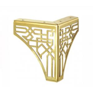 Discounted Delivery 0.25 Kg Each Sofa Metal Flower Legs Furniture Golden Metal Legs For Furniture