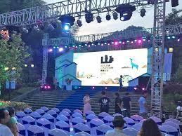 Event production 3.9mm Rgb Outdoor Rental LED Screen / Exterior LED Screen For