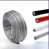 China 7*1 Bending PVC Coated Galvanized Aircraft Cable Steel Wire Rope 1x7 1/4" 5/16" 3/8" for Bending Processing Service wholesale