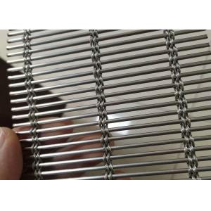 China Aluminum Cable Rod 1mm 1.75mm Decorative Metal Mesh supplier