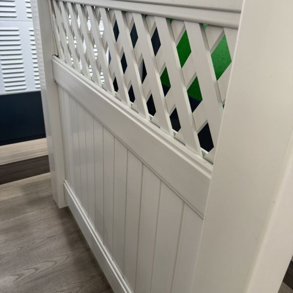 Climate Resistant Pvc Privacy Fence Panels Long Term Use Excellent Strength Durability