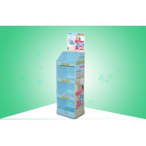 China 100% Eco Friendly Corrugate Cardboard Display Stands Promoting Insect Resistant Hygroscopic Package supplier