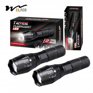 Camping Tactical Torch Outdoor Working Light IP65 Multifunction Emergency Flashlight