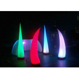China LED Light Inflatable Standing Cone,Lighting Decoration Inflatables supplier