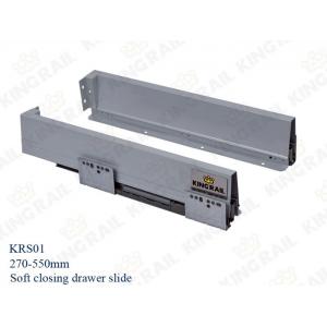 China Side mounted drawer slides for Kitchen Cabinet Bathroom Drawer KRS01 supplier
