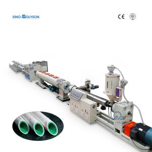 China Single Screw PPR Pipe Making Machine PPR Pipe Extruder 75 Rpm supplier