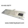 Stainless Steel Panel Mount Kiosk Laptop Mechanical Keyboard IP65 USB Connection