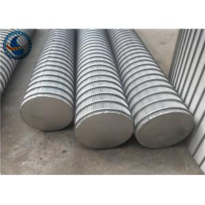 Stainless Steel 304 Reverse Wedge Wire Screen With Blind Plate Ends