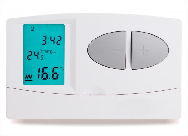 Murez le bâti thermostat programmable de 7 jours à piles pour le système de la